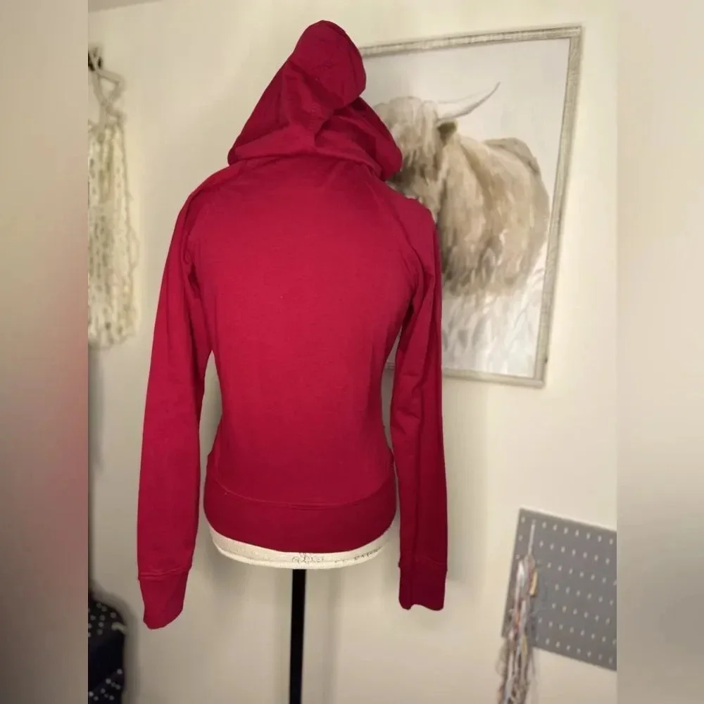 LA Kitty Streetwear star red zip up hoodie Small adorable